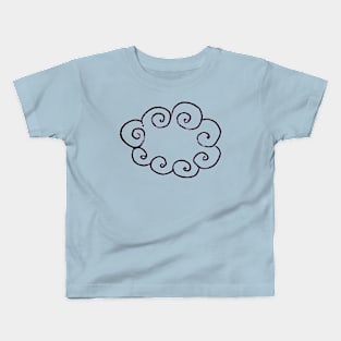 Curly Cloud Kids T-Shirt